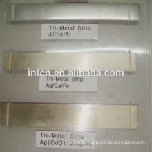 ROHS approved Customized silver overlay strip